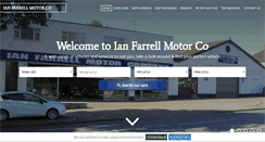 Desktop Screenshot of ianfarrellmotorcompany.co.uk